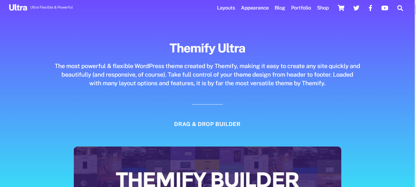 Themify Ultra theme for free