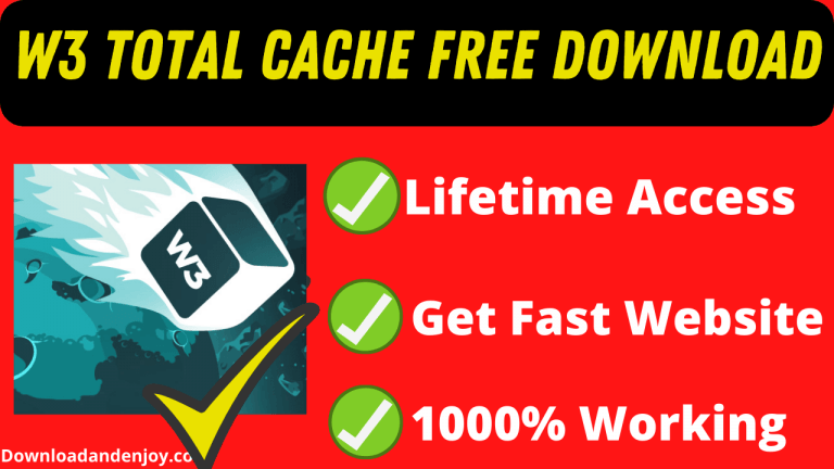 W3 Total Cache Pro Free Download