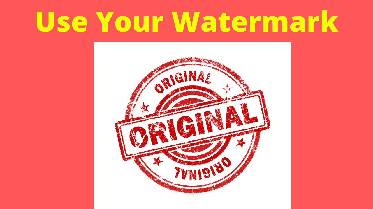 how to remove watermark in filmora x- use your watermark